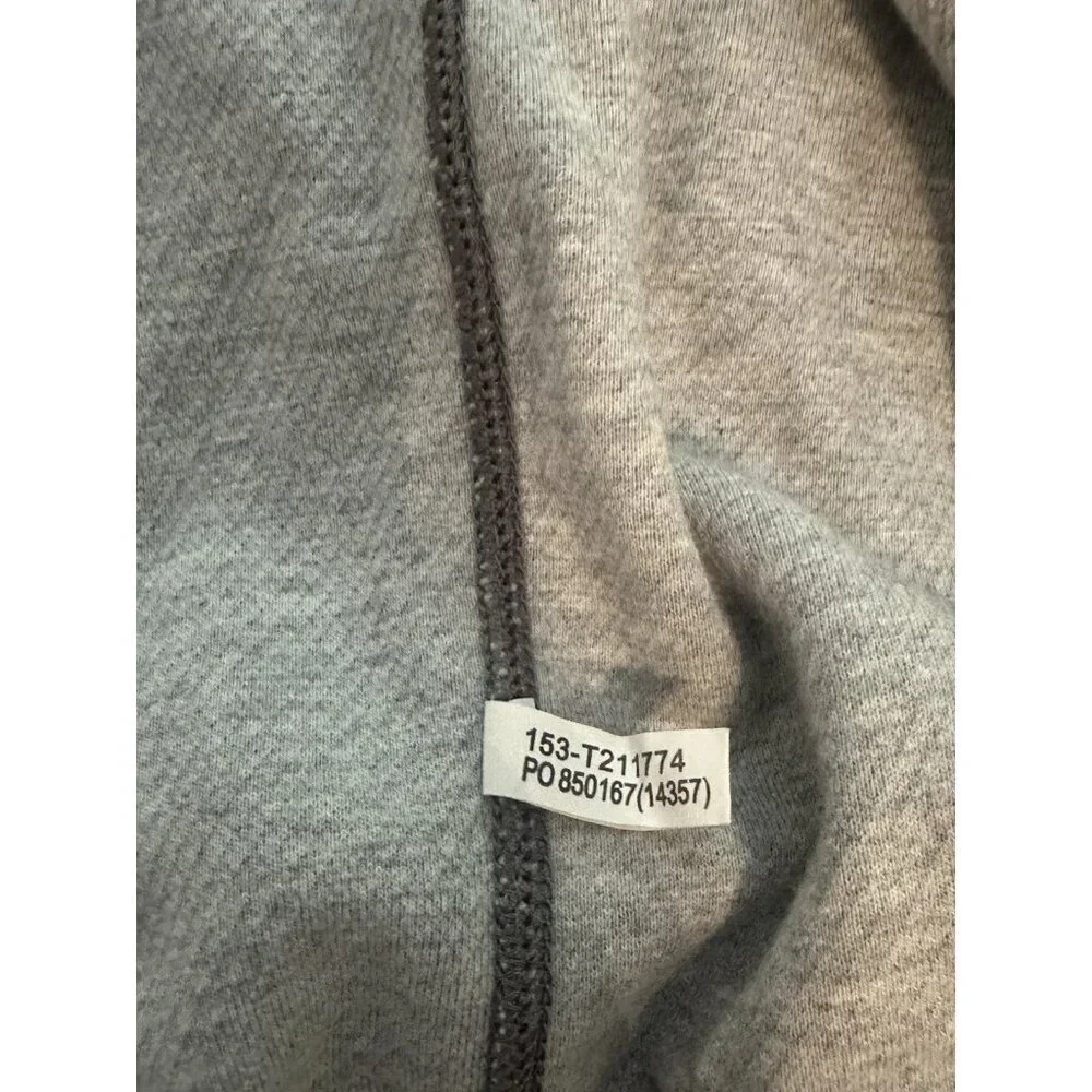 Tommy Bahama Reversible Sweater Gray Cotton Long Sleeves Mens